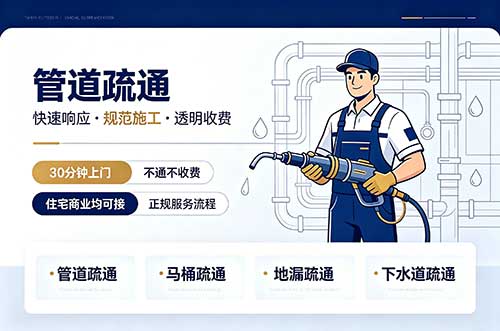 宿州管道疏通