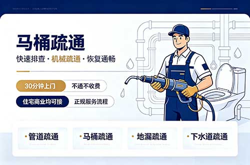 宿州马桶疏通