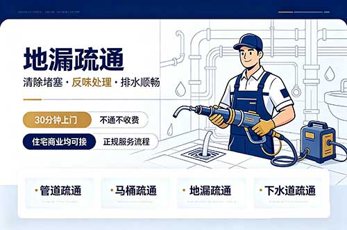 宿州地漏疏通