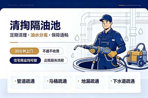 宿州清掏隔油池